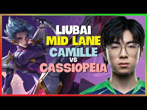Liubai Rank 1 Challenger Camille Mid Lane Strategy and Roaming Masterclass Engsub