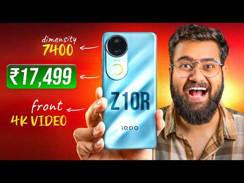 Thumbnail for iQOO Z10R 5G Review | ₹17,499 Best Camera Phone? 😱