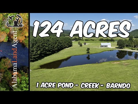124 #acres Alabama #landforsale #farm #barndominiumliving