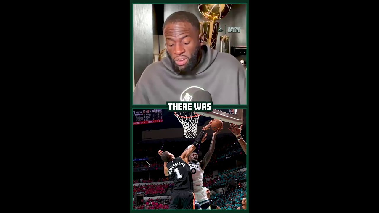 Does Victor Wembanyama Get Away With Goaltending? Draymond Green Explains