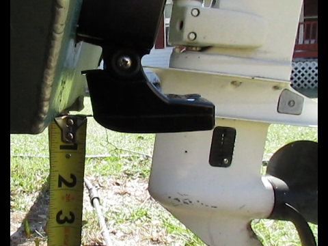 Garmin Striker4 Fish Finder Transducer Transom Mounting