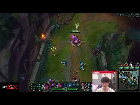 Faker reading Zed like a book and then