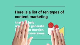 Types of Content Marketing You Should Know About