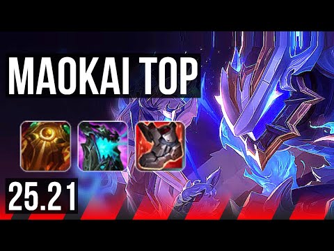 MAOKAI vs JAYCE (TOP) | KR Master | 25.21