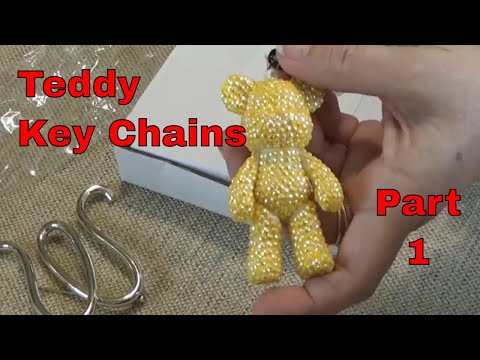 Teddy Key Chain Step by Step Part 1