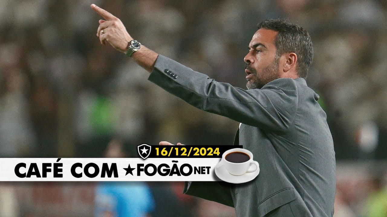 LIVE CAFÉ COM FOGÃONET | Artur Jorge de saída do Botafogo? Pedro Caixinha na mira? Novo estádio; mercado alvinegro