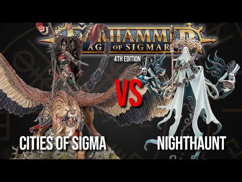 Cities of Sigmar Vs Nighthaunt - Age of Sigmar 4th Edition