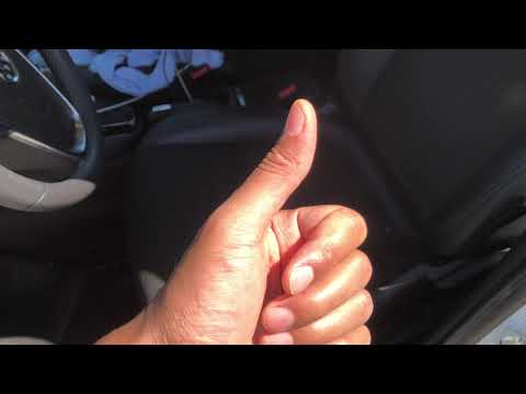 Buick Encore - How to adjust the seat