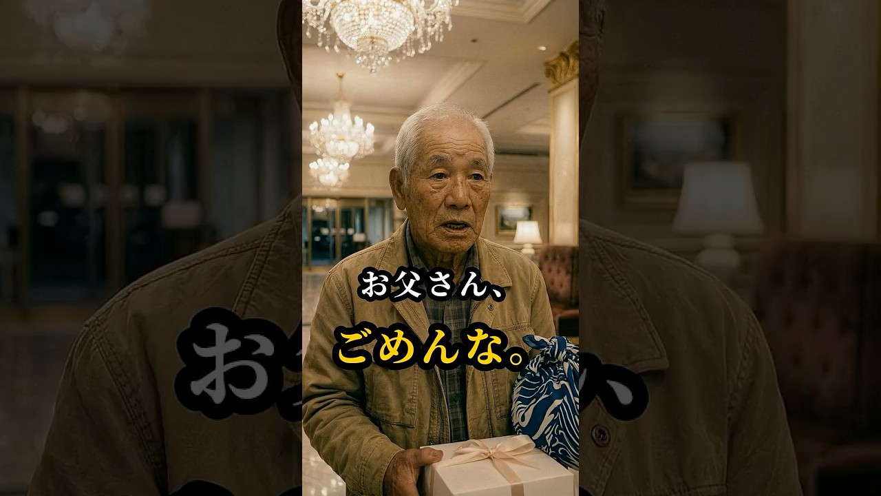 【涙腺崩壊】父の「ごめんな」で、崩れた😭 #感動 #shorts  #ドラマ