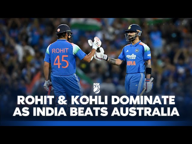Kohli & Rohit lead India to massive win at SCG | Australia vs India 3rd ODI | Match Highlights