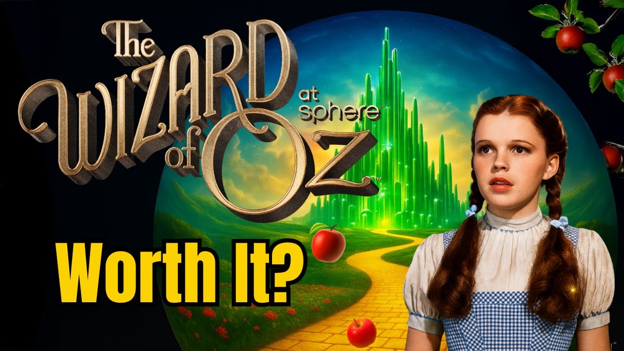 I Watched The Wizard of Oz at the Sphere Las Vegas - Worth It or Not? 👀 My Honest Review!