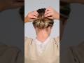 EASIEST LOW MESSY BUN