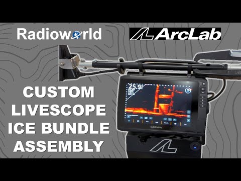 Arclab Ice Shuttle Full Assembly for Garmin Livescope