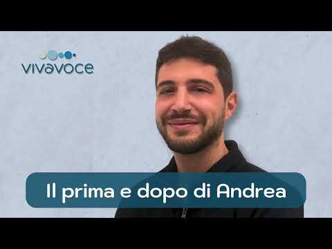 Superare la balbuzie: prima e dopo di Andrea - Tutor in Vivavoce
