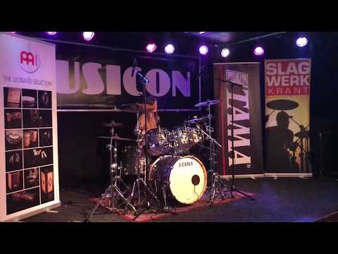 Camille Bigeault - DrumDrieDaagse 2019 - Musicon Den Haag - Tama drums - Meinl cymbals