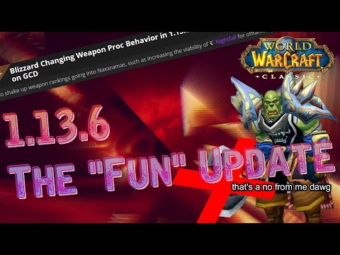 Classic WoW - 1.13.6 GCD Cooldown Update EXPLAINED