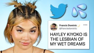 Hayley Kiyoko Reads Thirst Tweets
