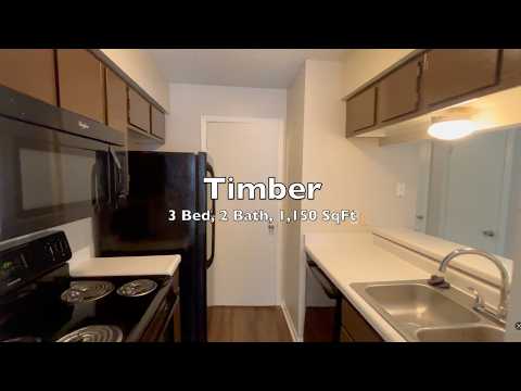 The Timber 3 Bed, 2 Bath, 1,150 SqFt