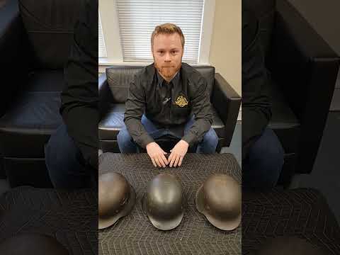 WW2 German Helmets: M35, M40, & M42 "Stahlhelm" #shorts #WW2