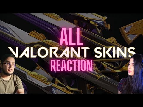 VALORANT SKINS Trailer | REACTION |  Valorant Reaction Episode 1 | SIBLINGS REACT