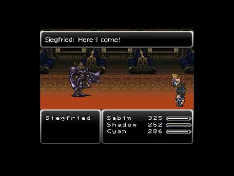 FF6 SNES - A short story about how Siegfried became a dog hater