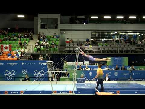 SOARES Julia (BRA) - 2019 Artistic Junior Worlds, Gyor (HUN) - Qualifications Uneven Bars