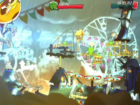 Angry Birds 2 - Map Level 406 - boss room