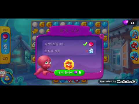 fishdom gameplay / level 6811 / It is like the ads? / thank you 피쉬돔 / 모바일 게임 / 중독성 있는 게임