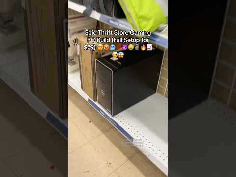 Entire setup costs less than a steak dinner 🥩🤯🥵🥶🤑🔥👀✅😈😹 #pc #pcbuild #thrift #gaming