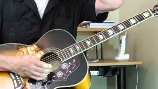 Reverend Gary Davis Guitar Lesson - "Devil's Dream"  Part 1