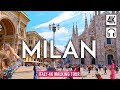 MILAN, Italy 4K Walking Tour - Captions & Immersive Sound [4K Ultra HD/60fps]