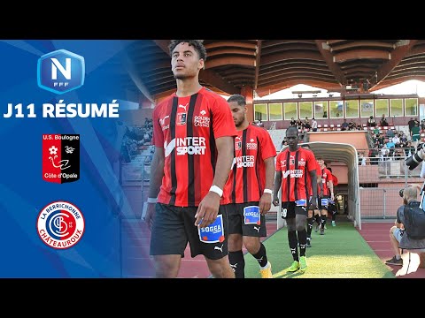 J11 I US Boulogne – LB Châteauroux (1-1), le résumé I National FFF 2021-2022