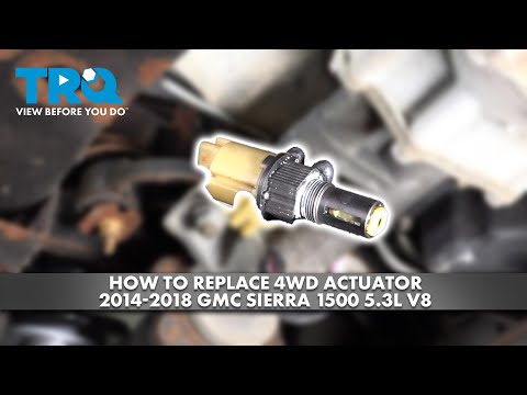 How to Replace 4WD Actuator 2014-2018 GMC Sierra 1500 5.3L V8