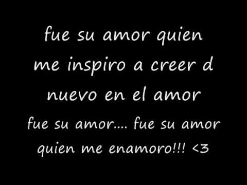 fue su amor lyrics