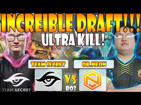 TEAM SECRET VS OB.NEON BO3[GAME 1] ELIMINACIÓN - ONE ESPORTS SINGAPORE MAJOR - DOTA 2 PRO