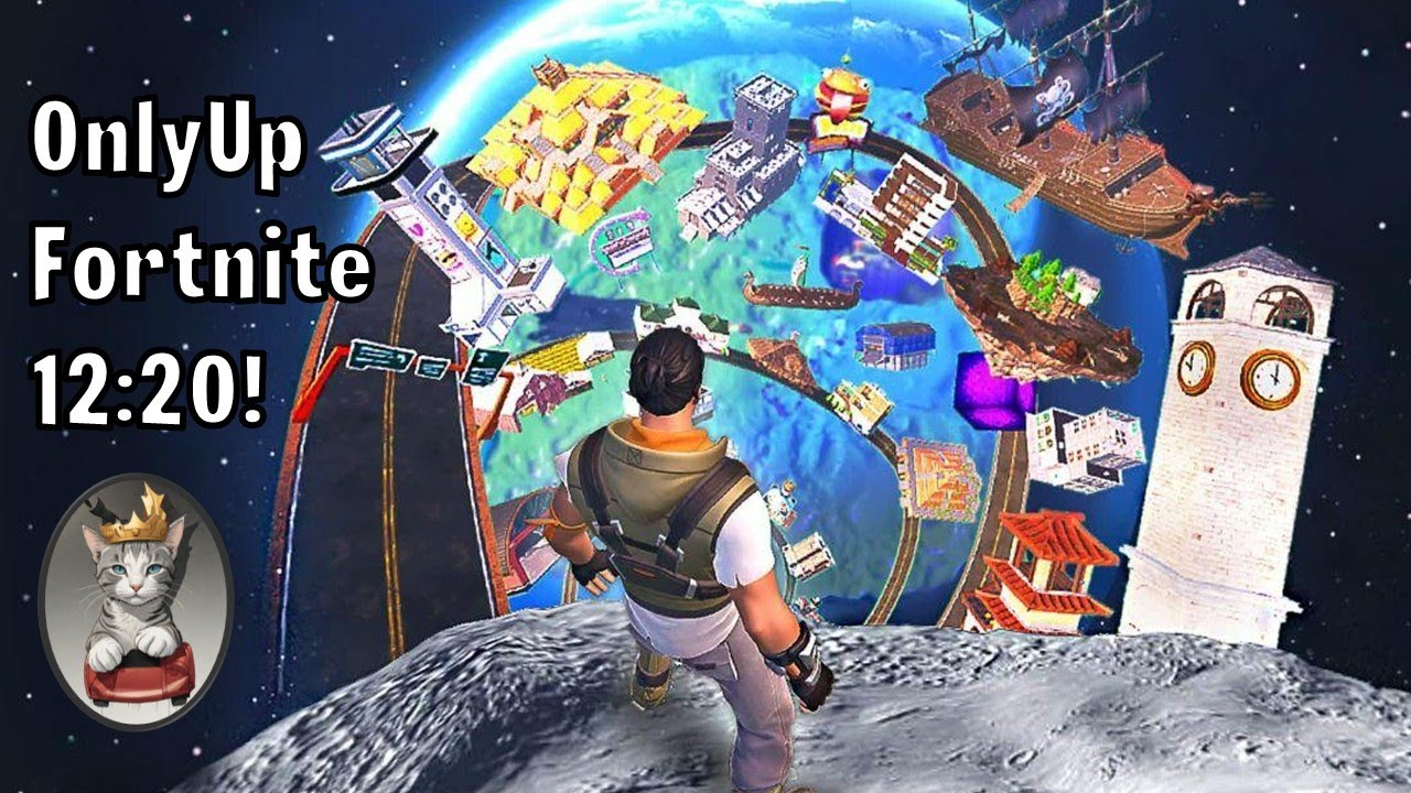 12:20 OnlyUp Fortnite Full Run | Map 4366-9611-6988