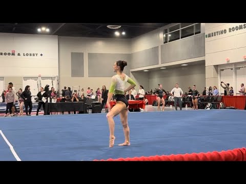 Level 9 floor routine 2024