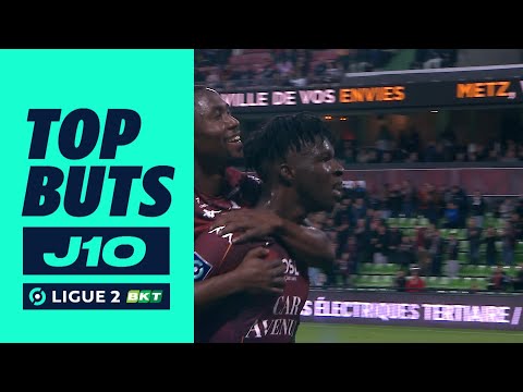 Top buts 10ème journée - Ligue 2 BKT / 2022-2023