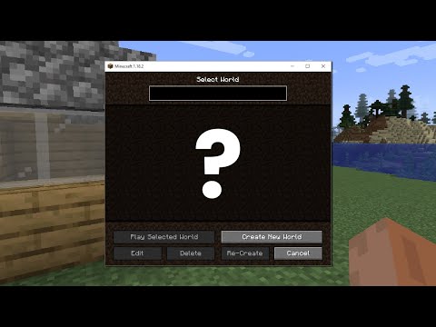 Get There Faster - Restore a Missing Minecraft World (Java Edition)