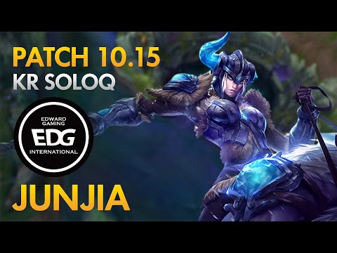 EDward Gaming JunJia - Jungle: Sejuani vs Volibear - KDA 8/1/17