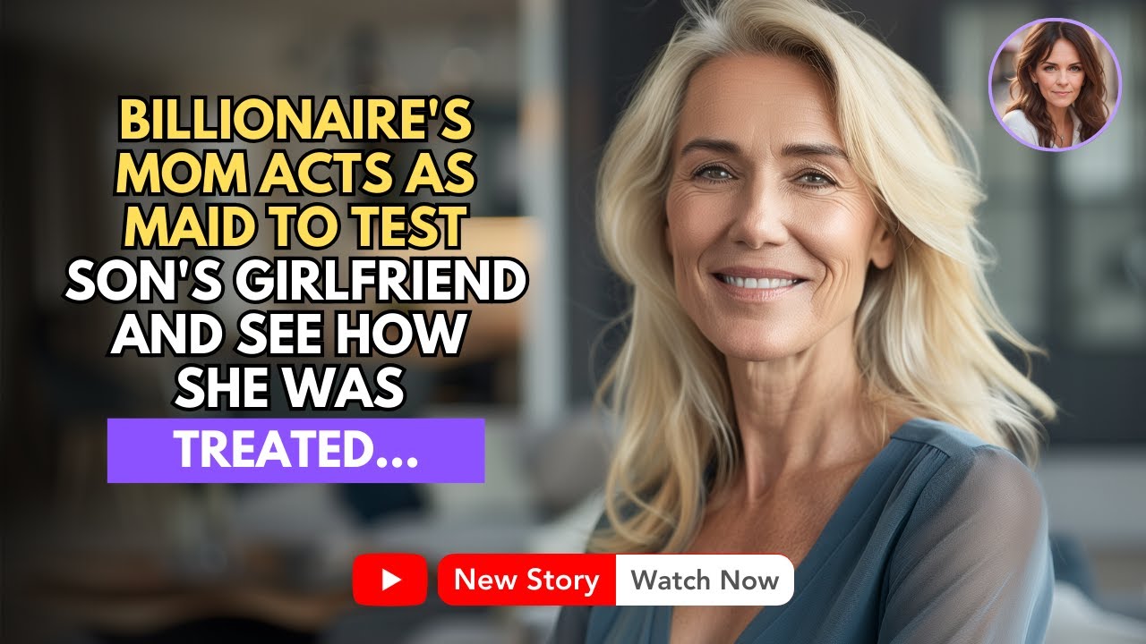 MOTHER OF BILLIONAIRE DISGUISES HERSELF AS A MAID TO TEST SON'S GIRLFRIEND, AND HOW SHE WAS...