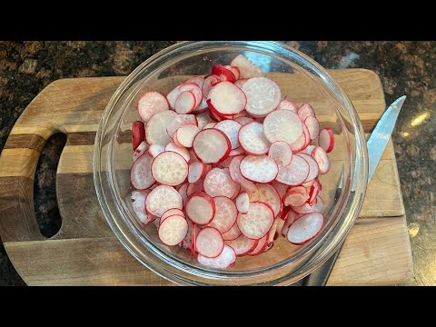 Fermenting Radishes
