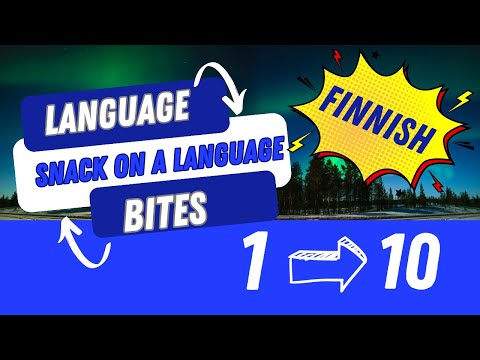 Language Bite: Master Finnish Numbers 1-10 in under 60 seconds with Languages with Laurel