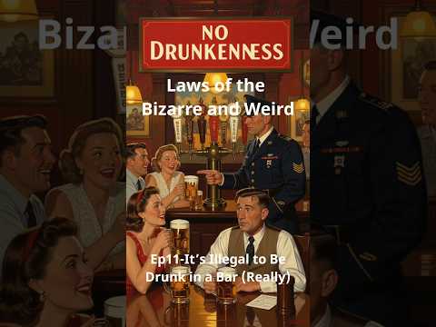 Ep11 It’s Illegal to Be Drunk in a Bar Really