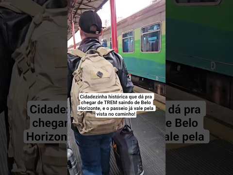 O trem que sai perto de BH e te leva pra uma cidade que ninguém fala sobre