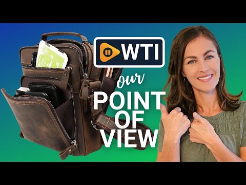 Genuine Leather Small Messenger Bag for Men Vintage Shoulder Crossbody Bags for Work Business Travel Coffee - WTI product video review