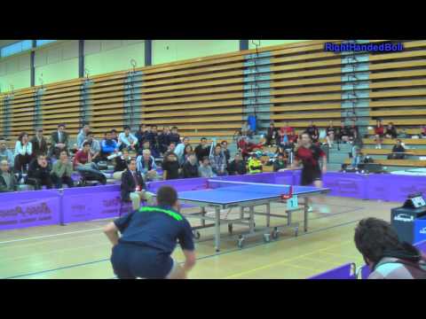 2011 NCTTA National Men's Singles Final - Hazinski vs. Hinse