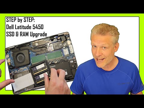 EASY STEP by STEP: Dell Latitude 5450 Upgrade SSD, RAM & Disassembly