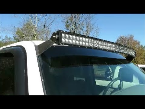 YouTube video about: How to mount light bar on roof without drilling?