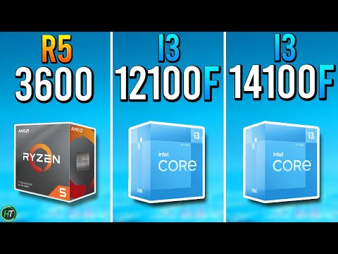 Ryzen 5 3600 vs i3 12100F vs i3 14100F - Big Differences?